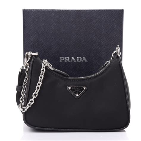 prada tessuto small shoulder bag|prada nylon shoulder bag.